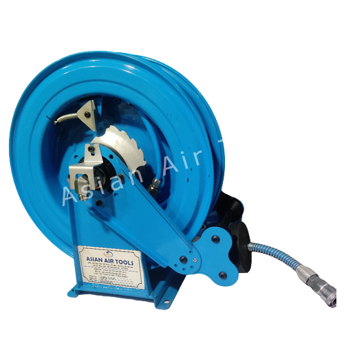 Aluminium And Pvc Auto Rewind Air Hose Reel, For Two Wheeler Garage  Equipment, Reel Length: 10 To 20 M at Rs 1550 in Mumbai